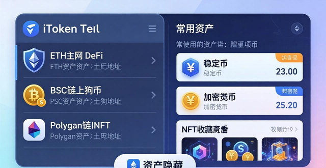 imToken新地址這樣分類(lèi)，資產(chǎn)再多也不亂