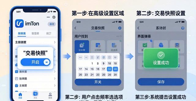 快照地址是什么_如何在imToken新地址中設(shè)置交易快照功能？_交易快照是下訂單就有嗎