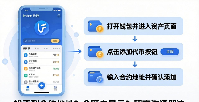 imToken錢包添加新幣教程 | 三步搞定